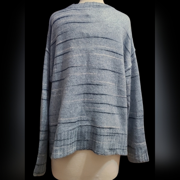 NWT a.n.a size PL blue sweater - Picture 3 of 9